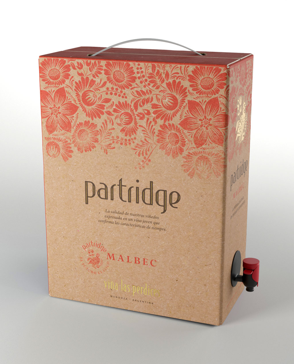 LAS PERDICES PARTRIDGE BAG IN BOX BY THE GLASS MALBEC X 3000 CC