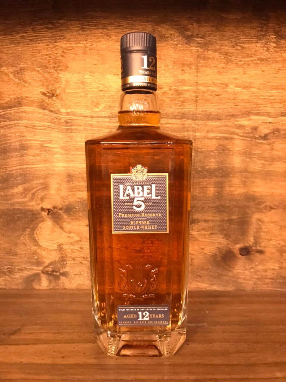 WHISKY SCOTCH BLEND LABEL EXTRA 12 AÑOS X 750 CC