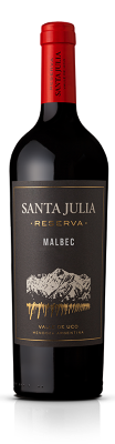 SANTA JULIA RESERVA MALBEC X 750 CC