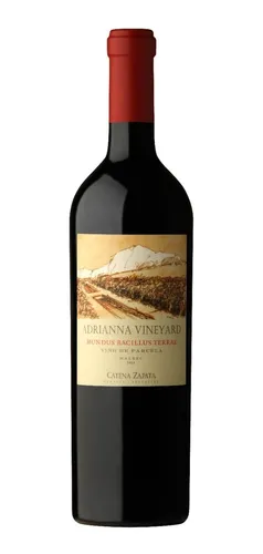 ADRIANNA MUNDUS BACILLUS TERRAE MALBEC 2018 X 750 CC