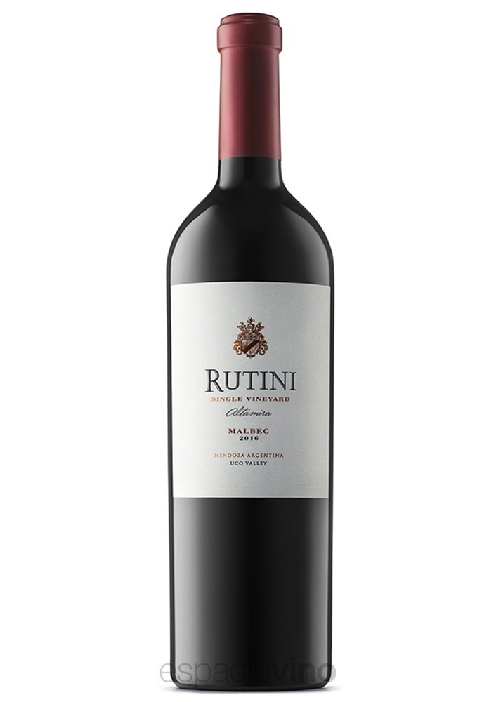 RUTINI SINGLE VINEYARD ALTAMIRA MALBEC X 750 CC