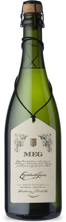 ESPUMANTE MEG MIGUEL ESCORIHUELA GASCON BRUT NATURE X 750 CC