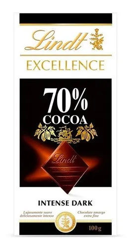 CHOCOLATE LINDT EXCELLENCE 70 % CACAO X 100 GR