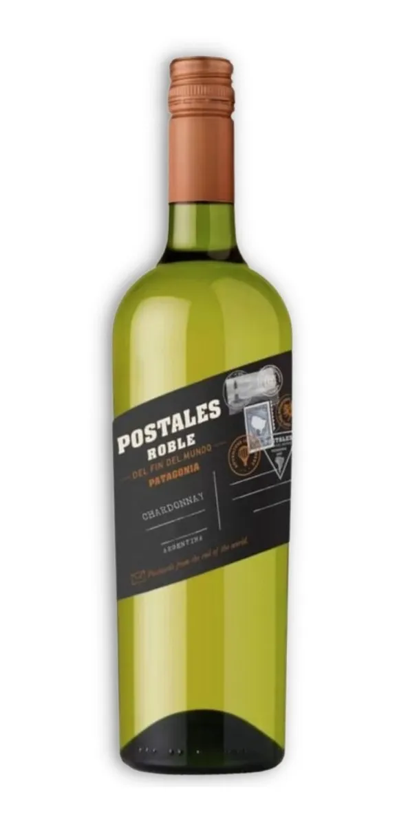 POSTALES DEL FIN DEL MUNDO ROBLE CHARDONNAY X 750 CC