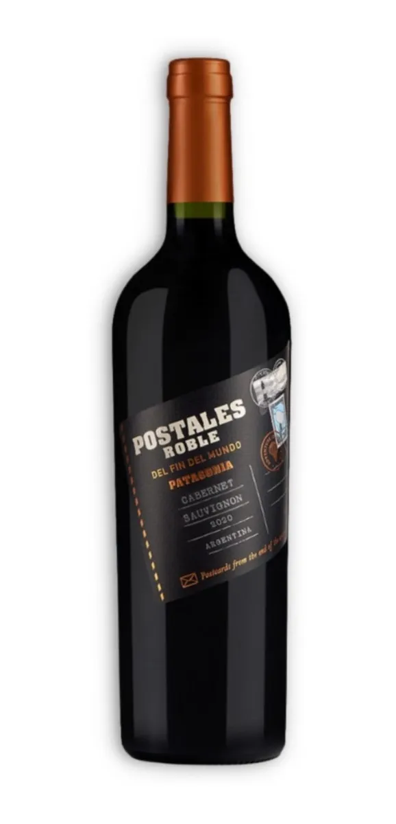 POSTALES DEL FIN DEL MUNDO ROBLE CABERNET SAUVIGNON X 750 CC