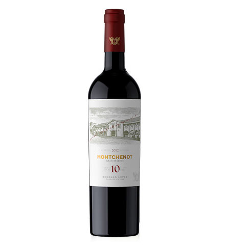 MONTCHENOT 10 AÑOS GRAN RESERVA TINTO X 750 CC