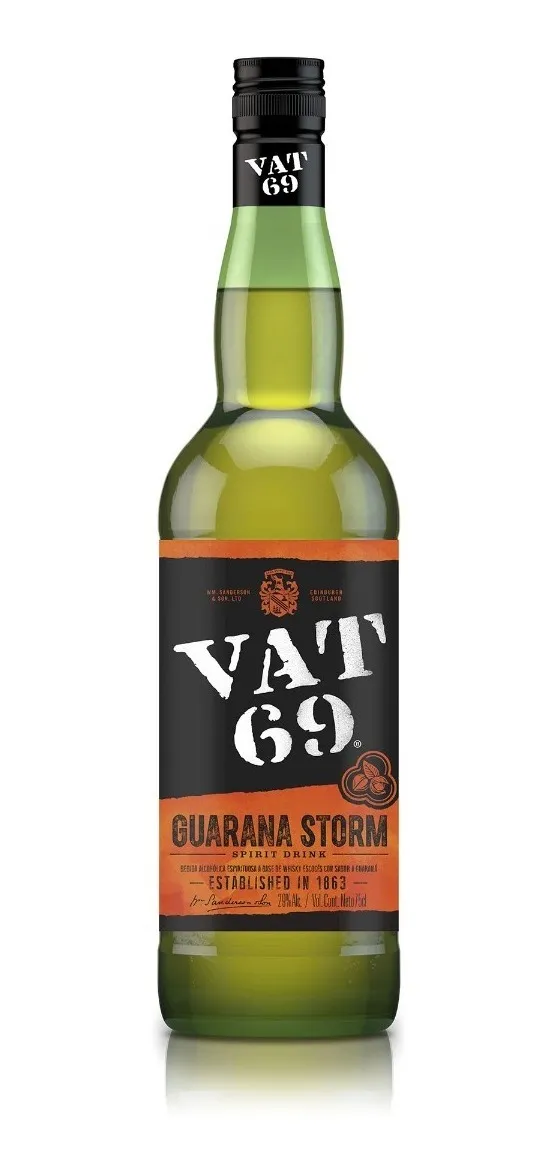 WHISKY SCOTCH BLEND VAT 69 GUARANA