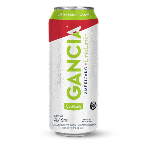APERITIVO GANCIA LIMA LIMON RTD X 473 CC